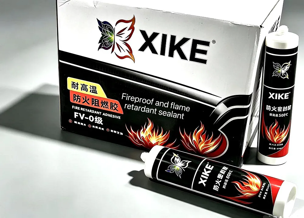 Fireproof silicone
